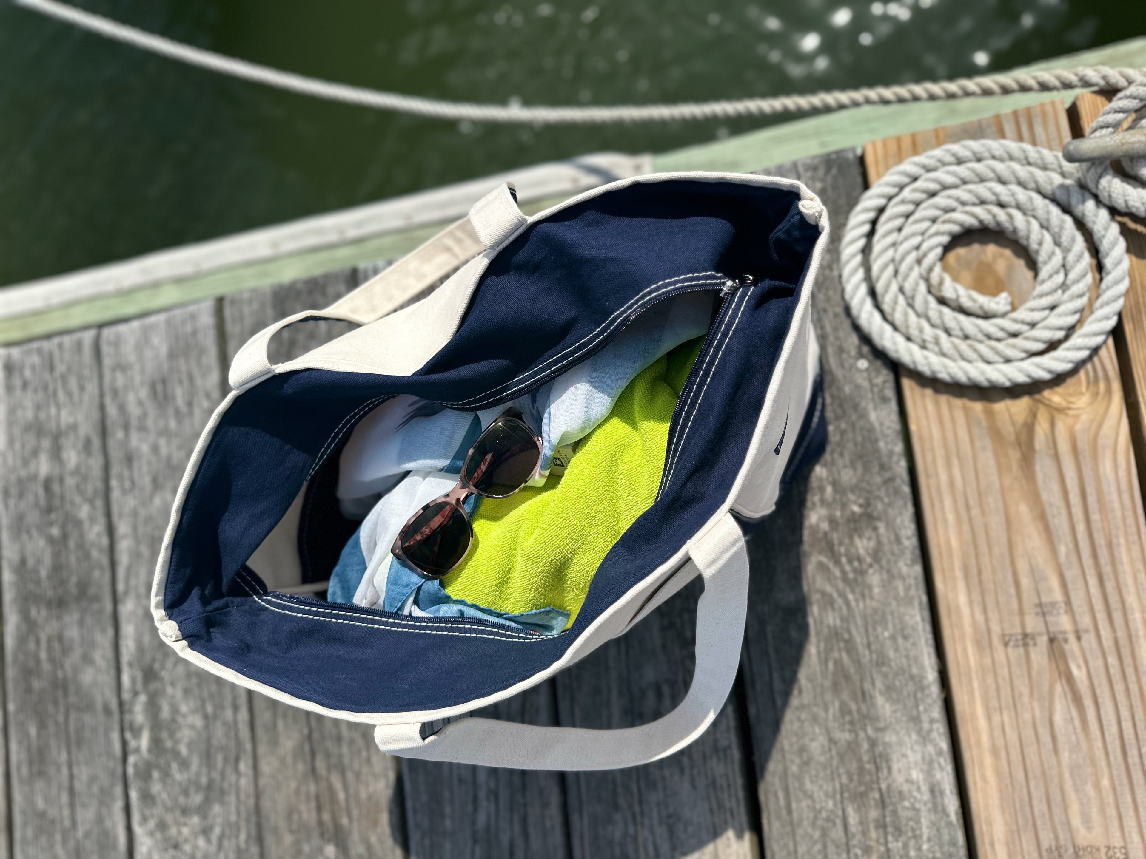 Large Classic Tote Bag from Our Heron Collection