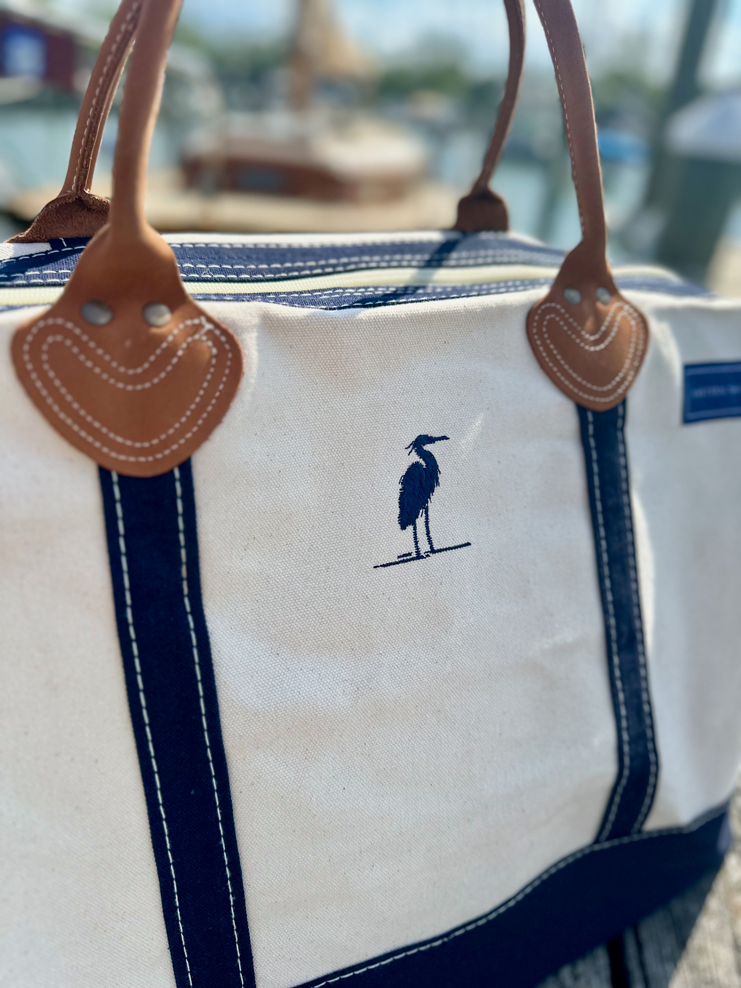 The Weekender Bag from Our Heron Collection