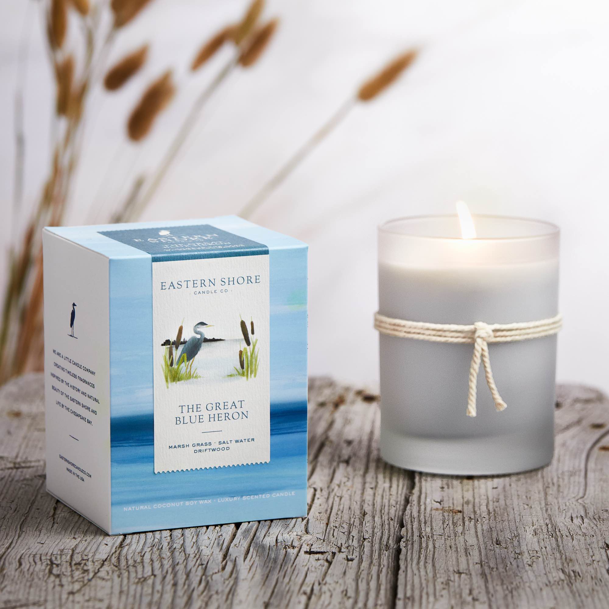Great Blue Heron Candle