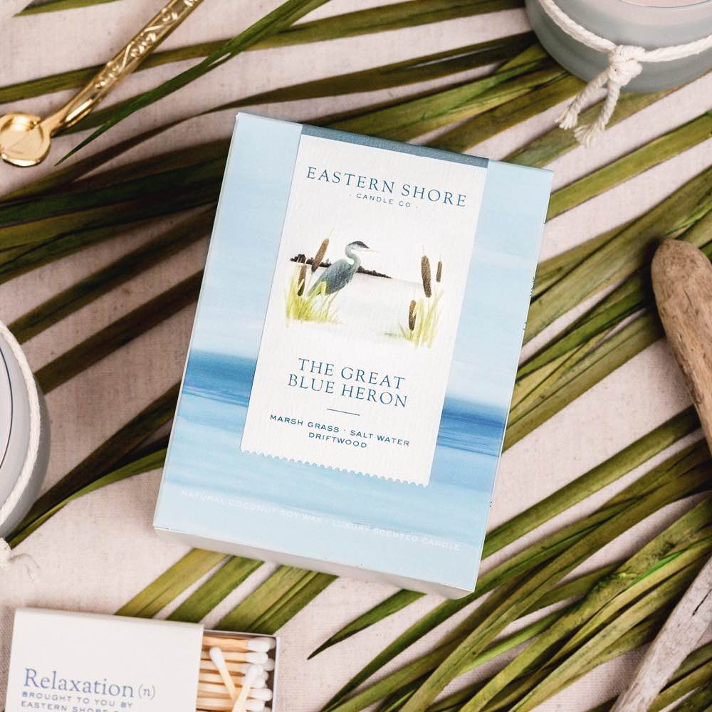 Great Blue Heron Candle