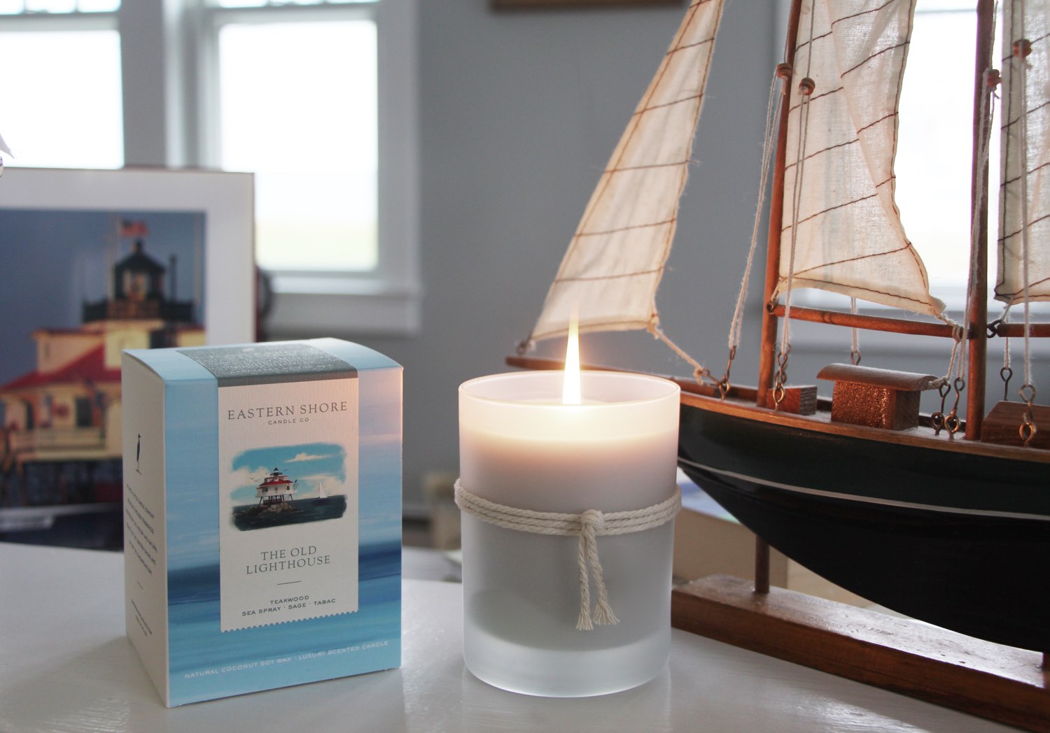 The Old Lighthouse Candle