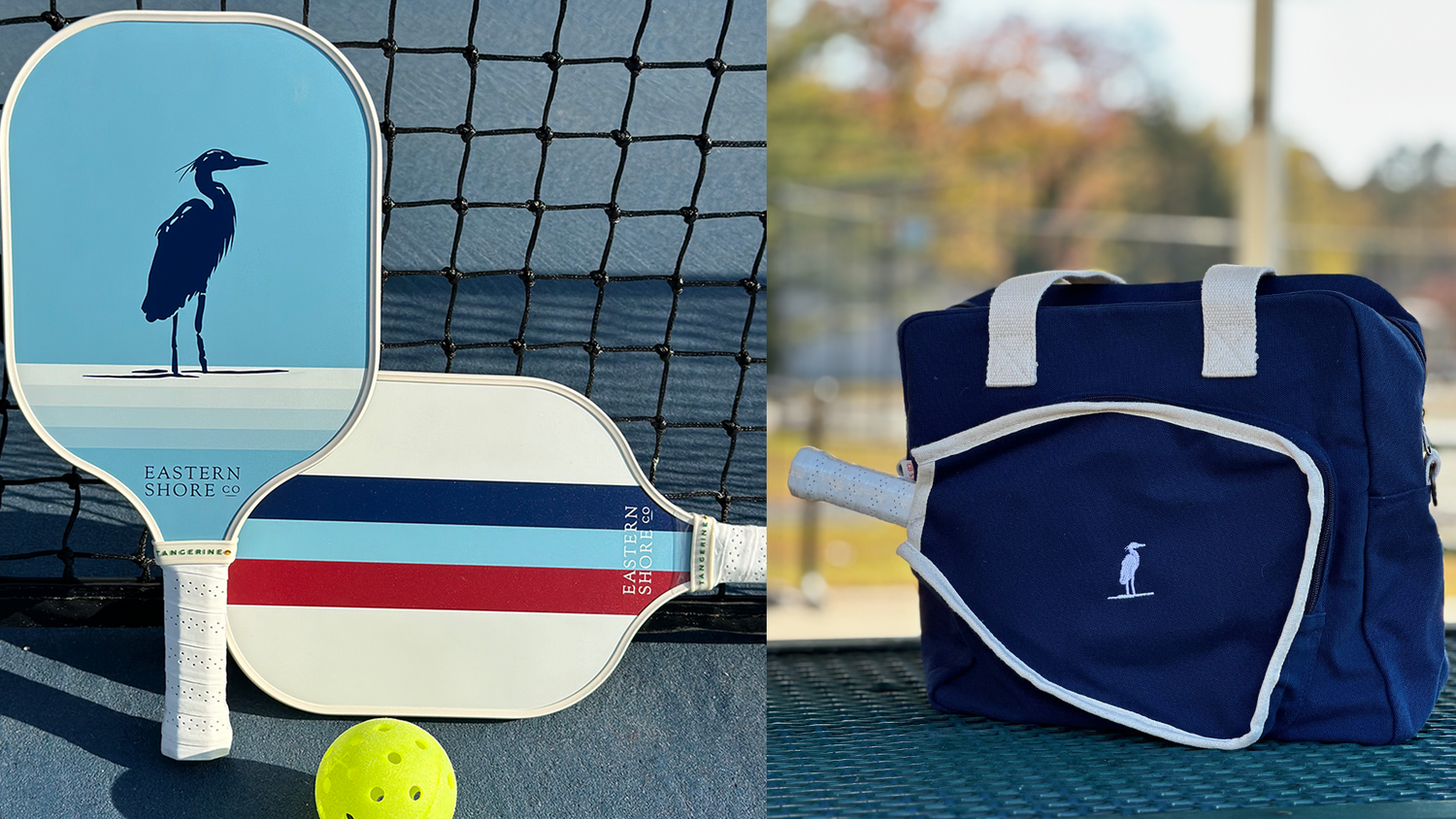 Heron Pickleball Bag & Paddle Set