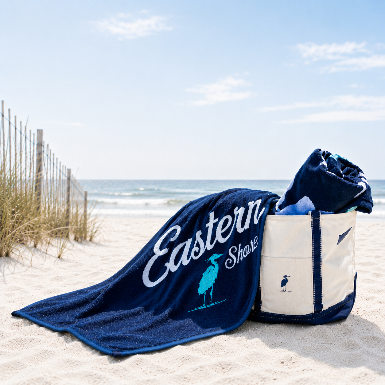 New! Eastern Shore Beach Towel