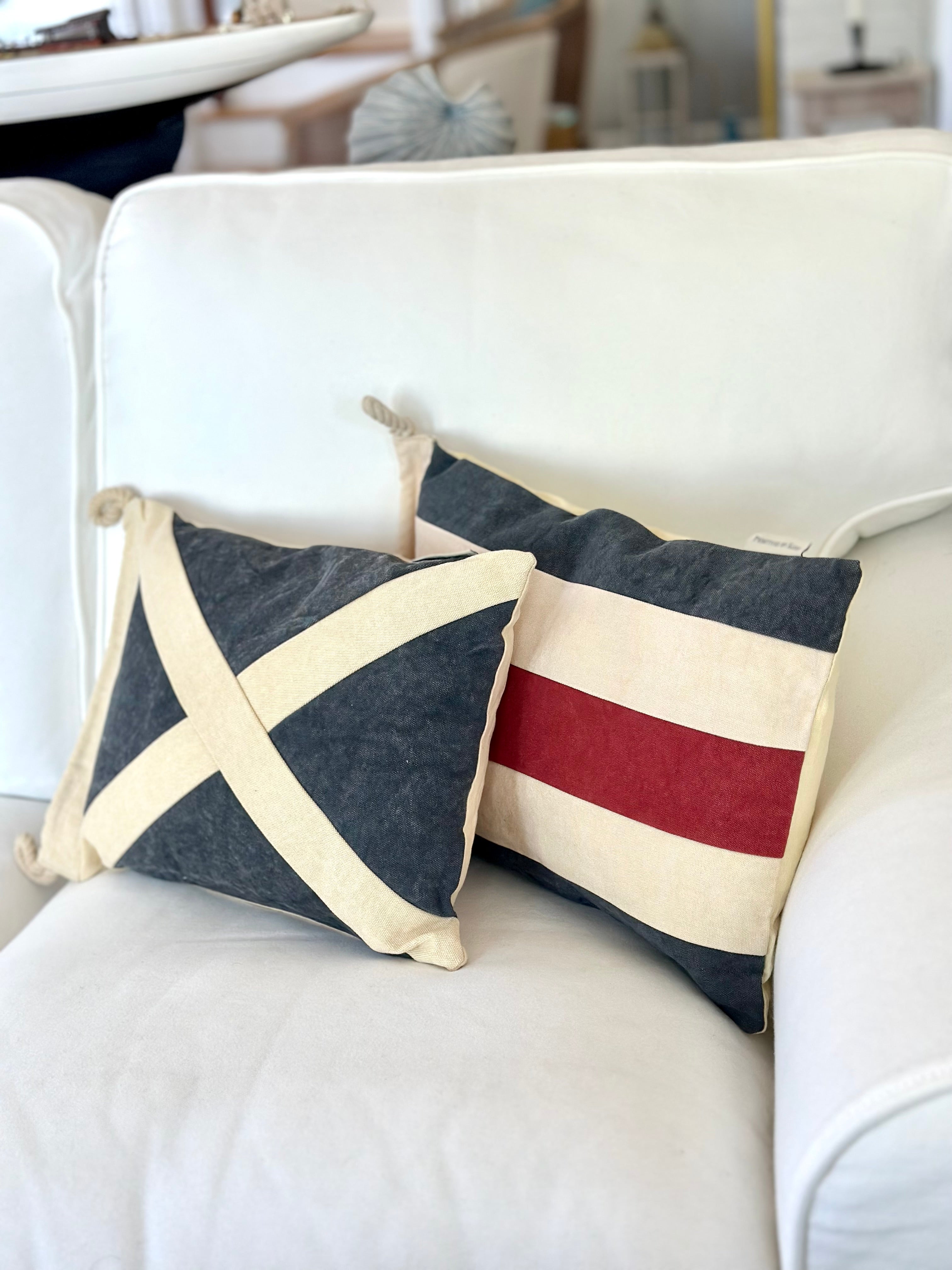 New! Nautical “At Rest” Pillow