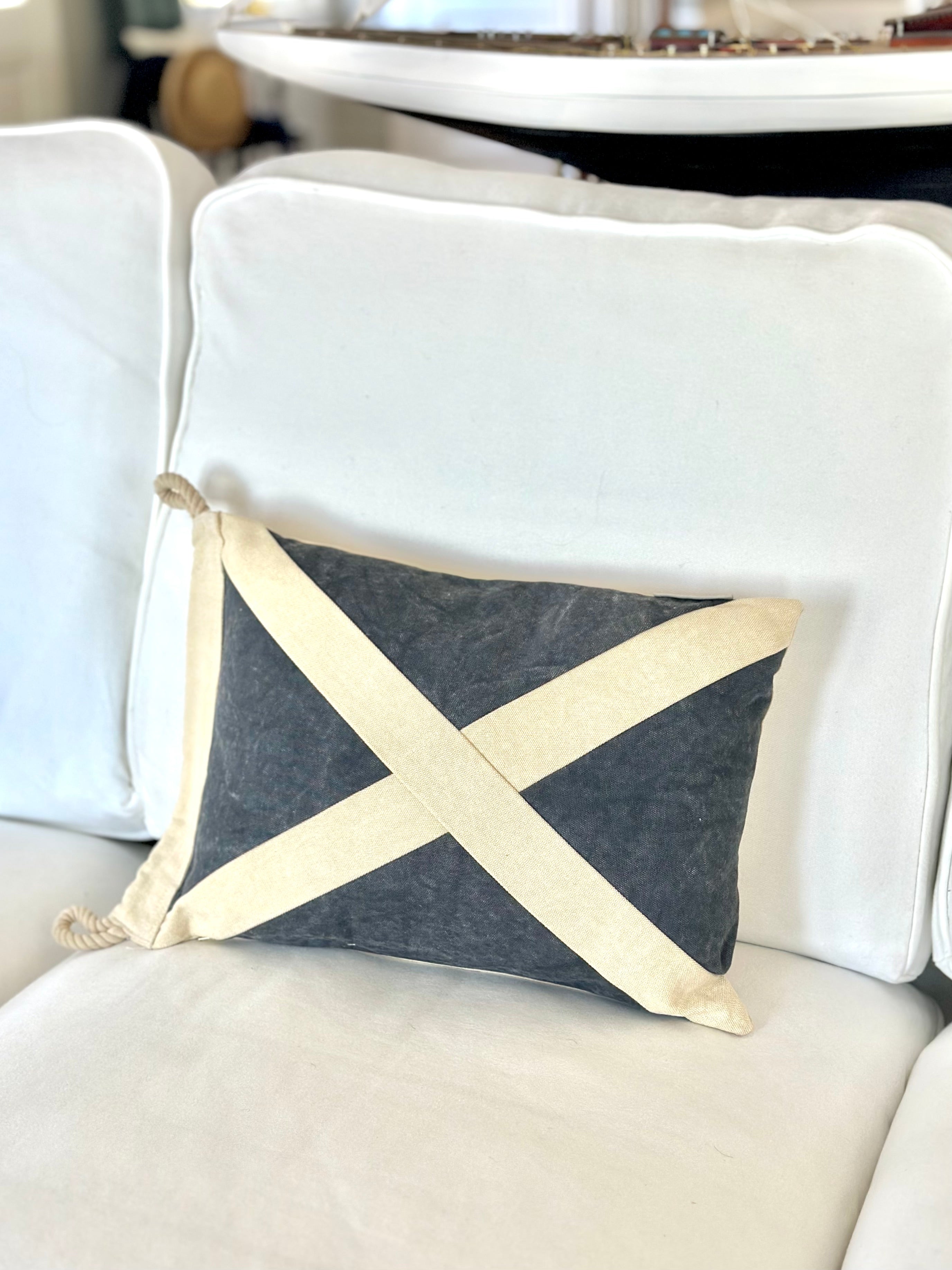 New! Nautical “At Rest” Pillow