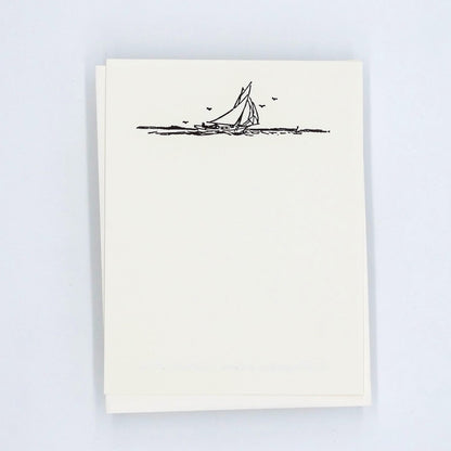 New! Vintage Style Letterpress Notecards