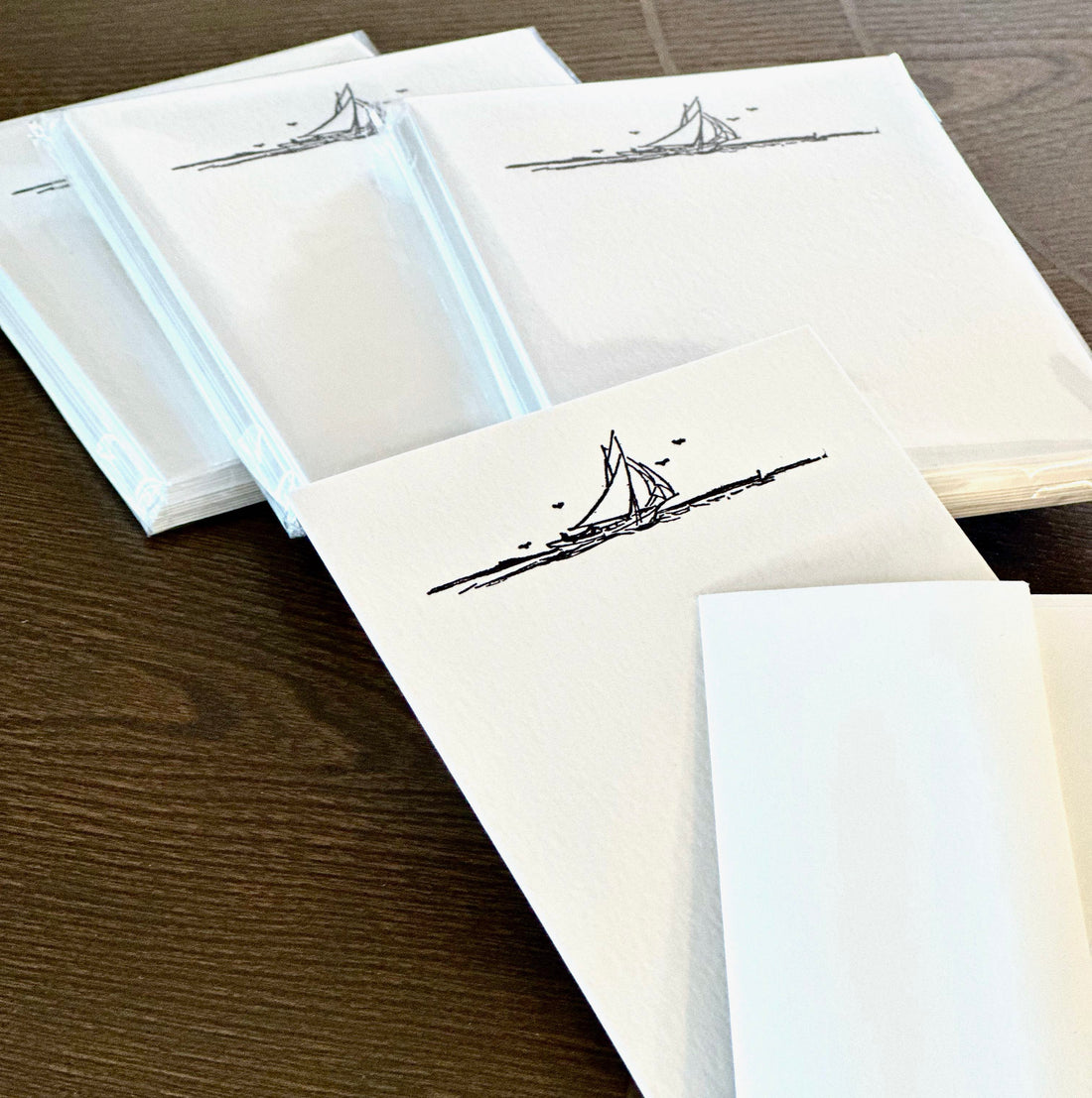 New! Vintage Style Letterpress Notecards