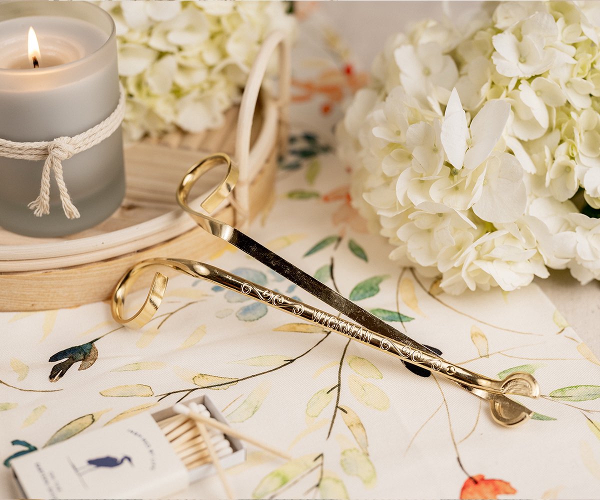 Wick Trimmer, Wickman, trimmer, candle wick trimmer, candle trimmer, candle tools, gift set, candle gift